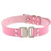 Harajuku Choker Eye-splice Buckle Necklace PU Leather Cosplay Anime Necklaces Collar Gothic Jewelry Gift