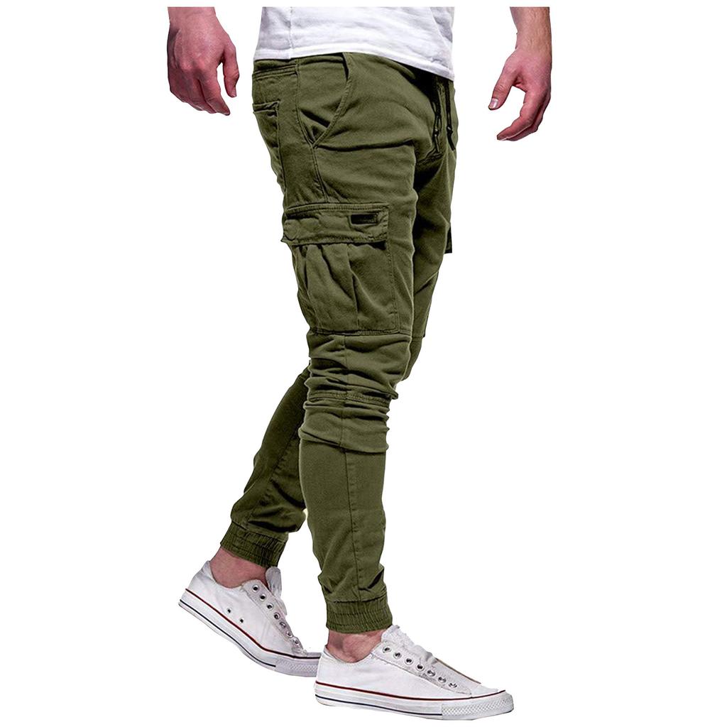 Men's Sports Casual Jogging Trousers Lightweight Hiking Work Pants Outdoor Pant