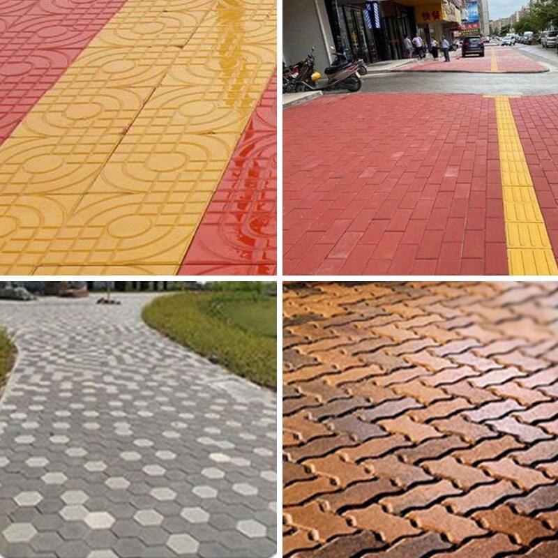 Plastic Garden Paving Brick Mold Concrete DIY Mold Reusable Multi Style Brick Mold Decoration Garden Floor