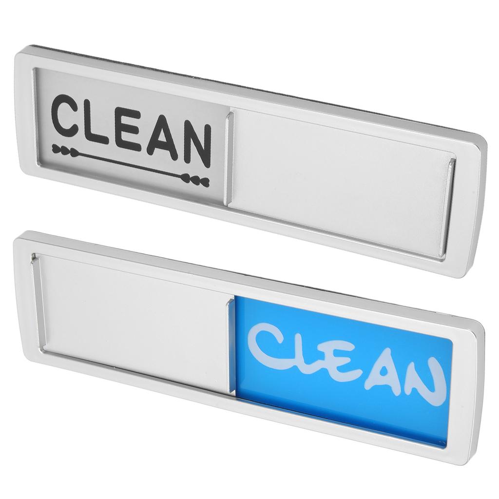 Dishwasher Magnet Clean Dirty Sign Easy To Read Plastic Widely Used Dishwasher Clean Dirty Sign Multipurpose Portable for Home