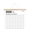2026 Calendar Wall Double-Sided Monthly With Stickers Large Wall Calendar 2026-2027 For Christmas New Year Schedule Appointment