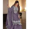 Femmes Prêt-à-porter Costume Sharara Salwar Vêtement de Fête Bollywood Ensemble Salwar Kameez SC-2199