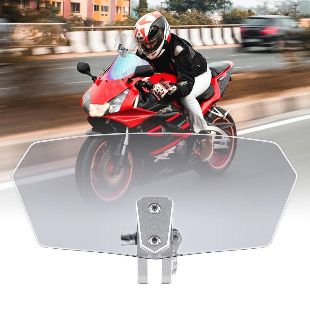 Clip On Motorcycle Windshield Adjustable Motorcycle Wind Screen  Dirt Bikes