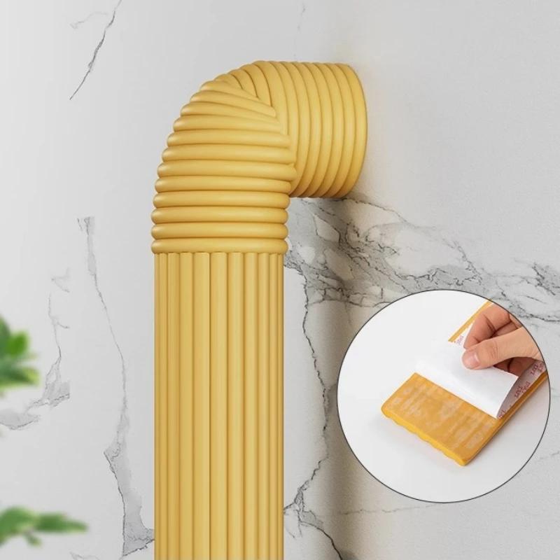 Samoprzylepna zimowa owijka izolacyjna na rury do ochrony przed zamarzaniem zewnętrznych rur wodnych, długość 2m, termiczna, wodoodporna rura