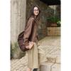 MIXIOU Vintage karierte lässige Reversjacke