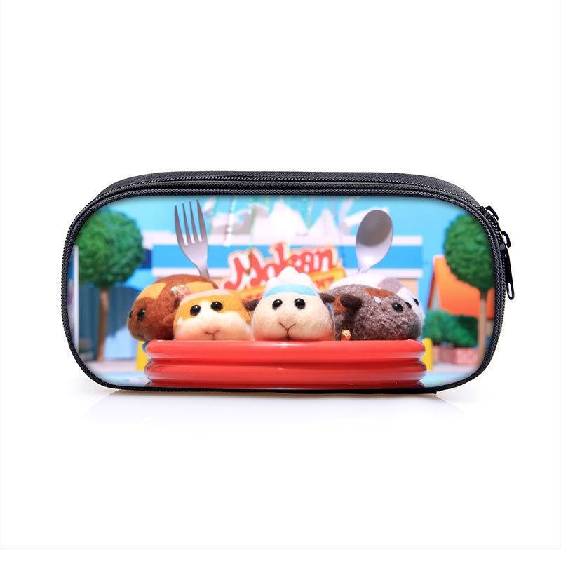 Pui Pui Kids Pencil Case With Nylon Material For School And Travel