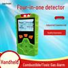 4-in-1 Portable Gas Detector: Oxygen, Carbon Monoxide, Hydrogen Sulfide, Ammonia, Chlorine.