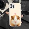 Cute Lovely Pet Hamster Phone Case for iPhone 13 12 Mini 11 Pro X XS Max XR 7 Plus 8 SE 6 6S 5 5S Soft Silicone Fundas Cover