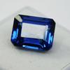 Natural Blue Tanzanite Loose Gemstone 8.70 Ct Emerald Shape for Jewelry Making and Gem Collections