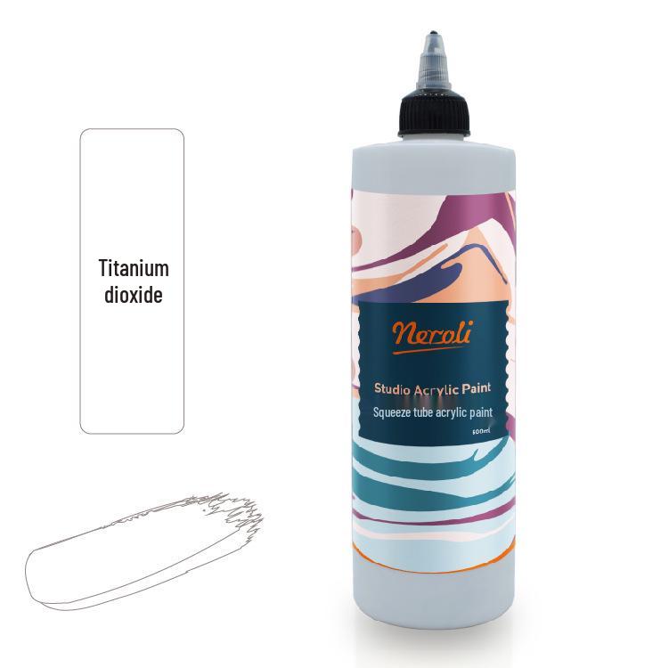 500ml Acrylic Pigment Squeeze Bottle - Traditional Macaron Morandi Colors