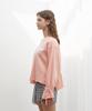 Near And Dear Banding Point Sweet T-Shirt Pink