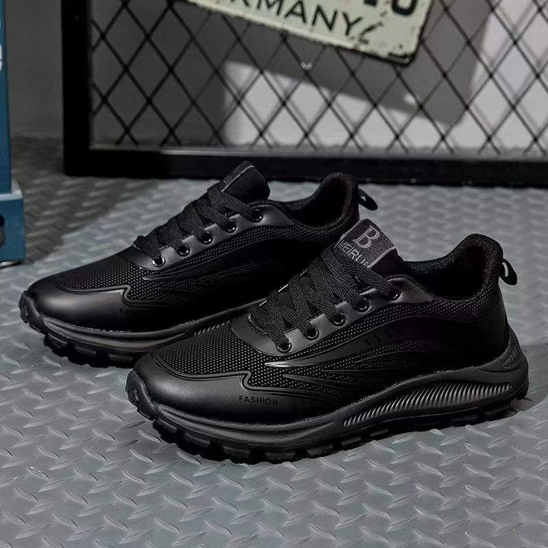

Осенняя повседневная спортивная мужская обувь черная универсальная с мягкой подошвой мужская универсальная обувь для бега 44