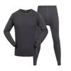 Unisex Modal Round Neck Thermal Underwear Set