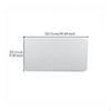 Desk Divider, PVC Privacy Partition, Office Screen, Student Exam Panel White 40x30cm