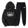 Corteiz Trendiges Unisex Streetwear Hoodie Set: Damen Hip Hop Skate & Freizeit Herren Herbst Oberteil