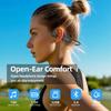 Tayogo Bone Conduction Bluetooth with IPX8 Open 32GB Internal Swimming Magnetic Fast 15 Hours of Continuous Playback and Suitable for and Sports