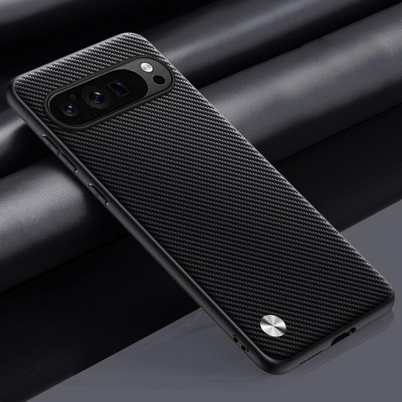 

EUCAGR Luxury Leather Phone Case for Google Pixel 10A 9 Pro 8Pro 7 6 Pro 8A 7A 6A 5A 4 4XL Plain Skin Shockproof Soft Back Cover Pixel 10A