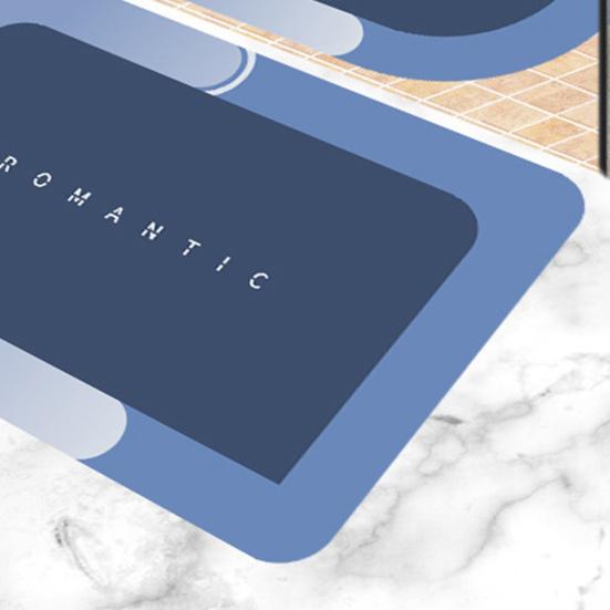 Tappetino antiscivolo Asciugatura rapida Facile da pulire Forte assorbimento d'acqua Tappetino da cucina per bagno Decorazioni per la casa per interni