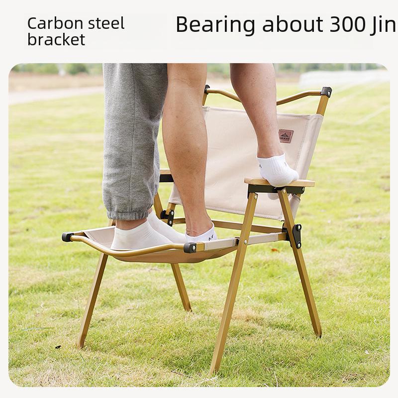 "Kermit Portable Ultralight Folding Camping Chair for Outdoor Beach and Picnic"