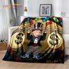 Games Dollar Monopoly Cartoon Money Soft Blankets,Keep Warm Throw Blanket Comfortable Blanket for Picnic Beds Sofa Home Bedroom
