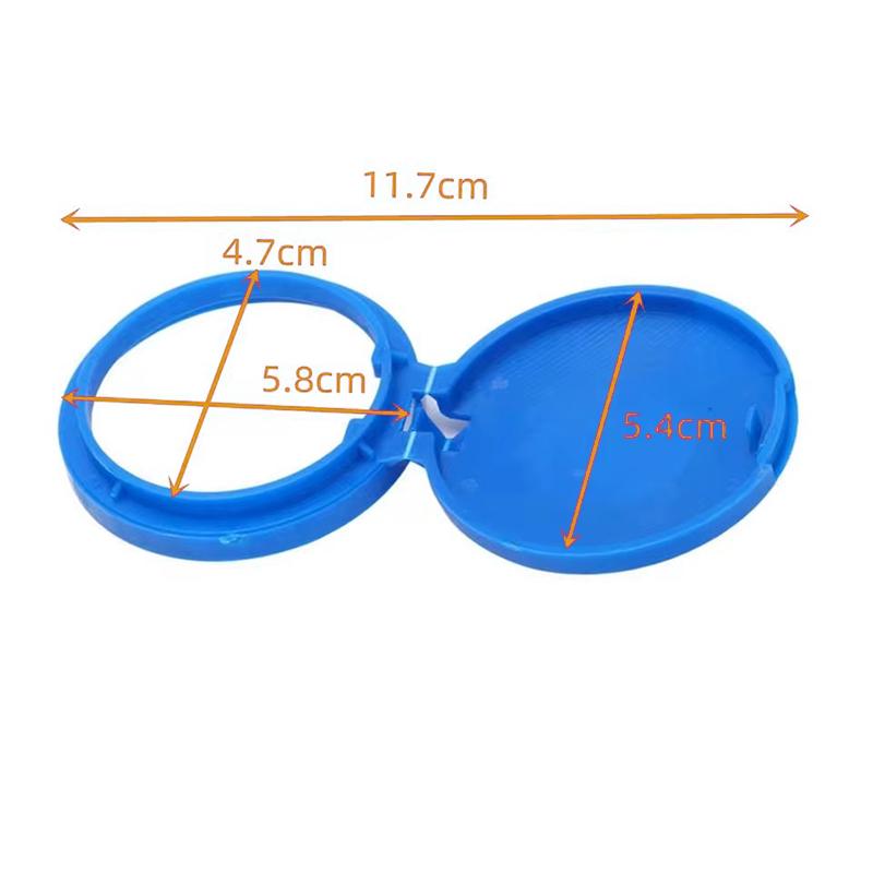 1PC Car Windshield Washer Fluid Reservoir Tank Cap 643238 643235 Fit for Peugeot 206 207 408 307 Blue ABS Windscreen Parts Hoses Windshield Washer 1