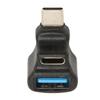 PD 100W Charging Type C Splitter Adapter 8K Video 20Gbps Dual Female Adapter  For Steam Deck