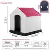 All-Season Waterproof Outdoor Dog House for Small To Large Dogs