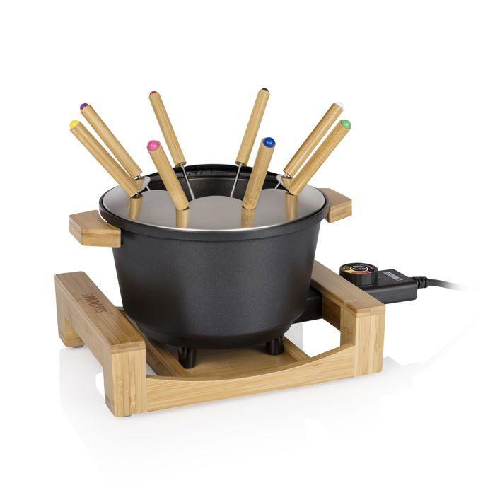 Fondue Princess Pure 173025 - Appareil à fondue pour 8 personnes - 1,5 L - 800 W