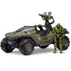 Halo Infinite World of Halo Master Figure Series [Warthog & Chief] 4-inch [Used]