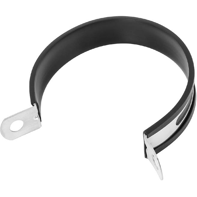 

89mm 3.5 3 1/2 Inch Motorcycle Exhaust Band Joint Clamp Muffler Pipe Stainless Steel Silver Tone Item Replacement