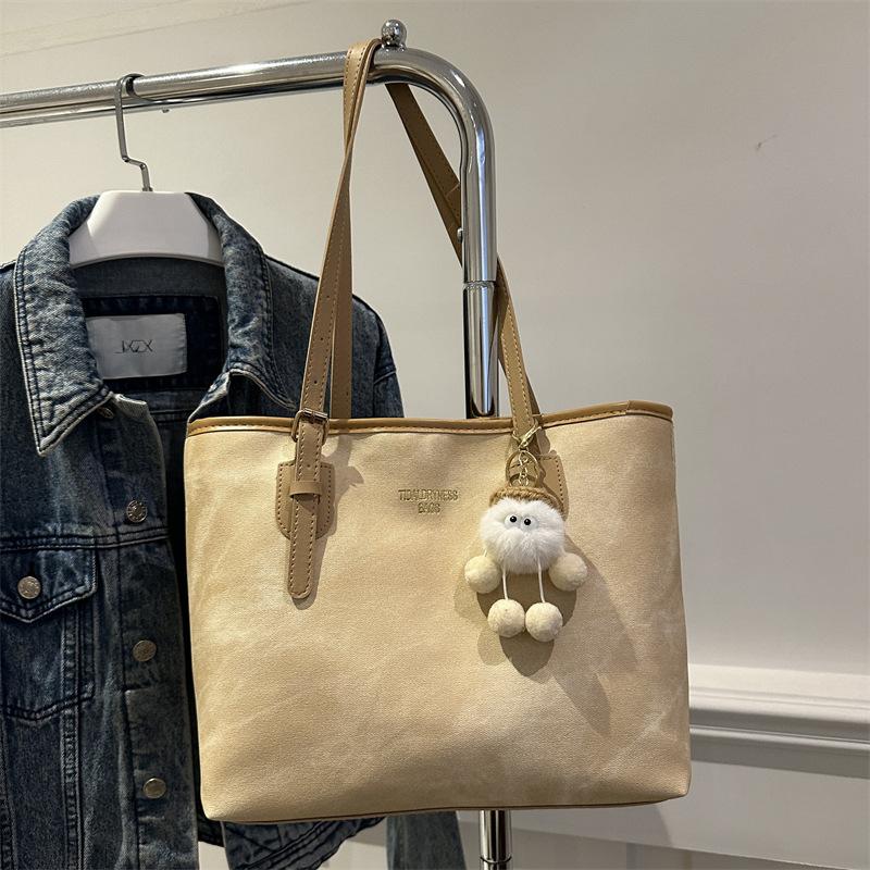 Female Spring and Summer New Style Large Capacity Tote Bag for Students In Class