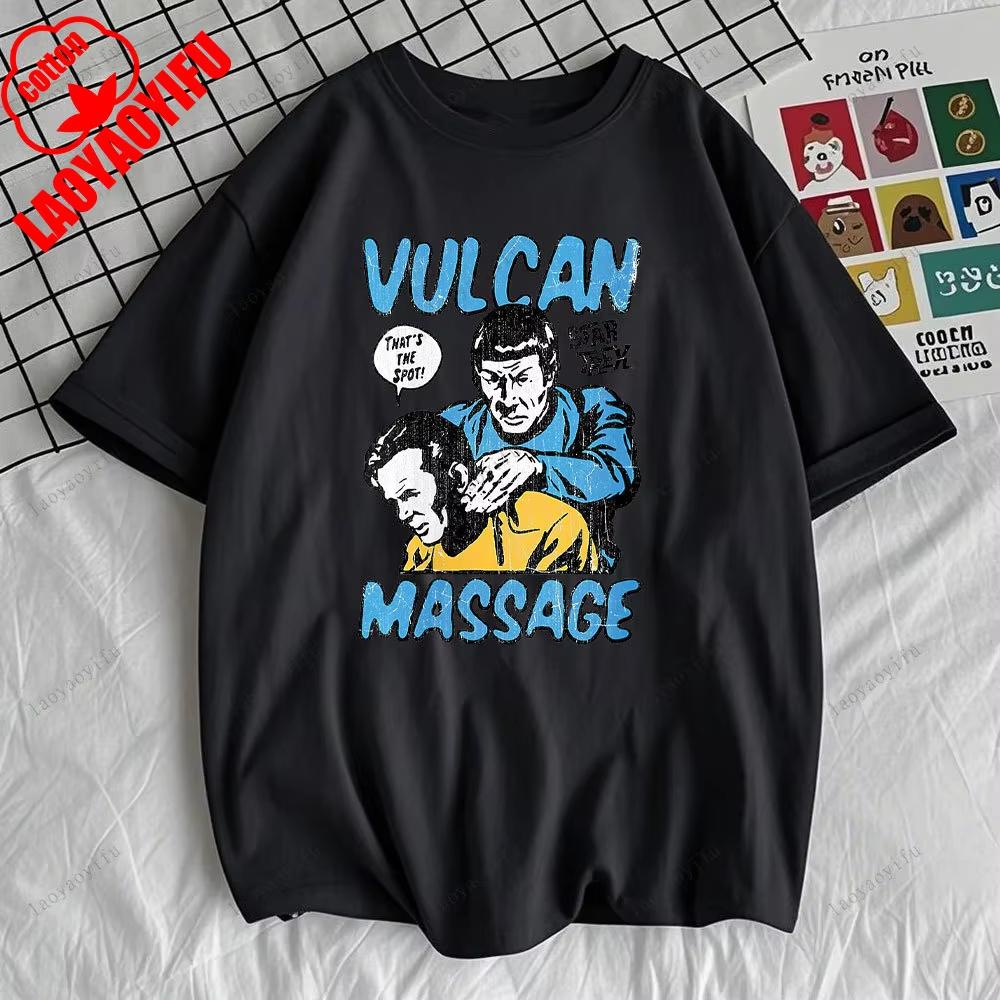 Star Trek T Shirt Summer Men T Shirt Star Trek  Mans T Shirt Breathable Camisetas 2026 Womens Harajuku Creative Cool Tops 4XL