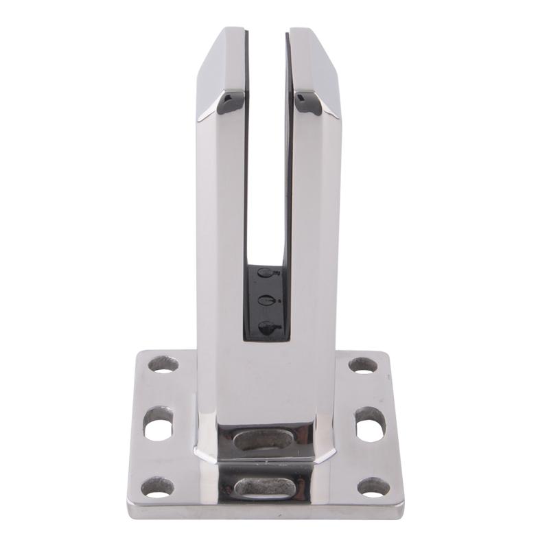Stainless Steel Modern Casting Pool Glass Fencing Bolt Down Spigot for Balcony and Villa
