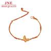 Butterfly Half Bracelet Gold-Plated Light Luxury Women's Fashionable Temperamental All-Match Bracelet Live