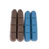 Excelsior Carbon Fiber Brake Pads for Road Bikes - Replaceable Rim Brake Blocks with Drawer-Type C-Clip Design
