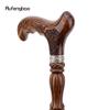 Chinese Knot Brown Wooden Fashion Stick Decorative Vampire Cospaly Party Wood Walking Cane Halloween Mace Wand Crosier 93cm