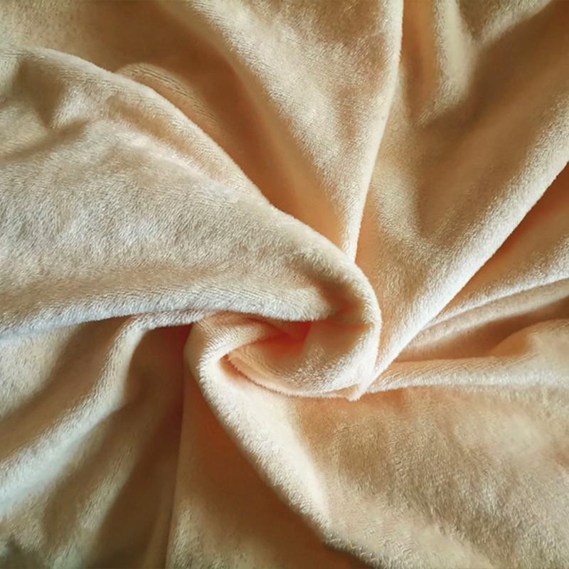100 x 170 cm weicher, einfarbiger Samtstoff, kurzer Plüsch, für DIY-Bastelarbeiten, Bettwäsche, Kissenbezüge, Kleidung, Mantelfutter, Sofabezüge, Taschen