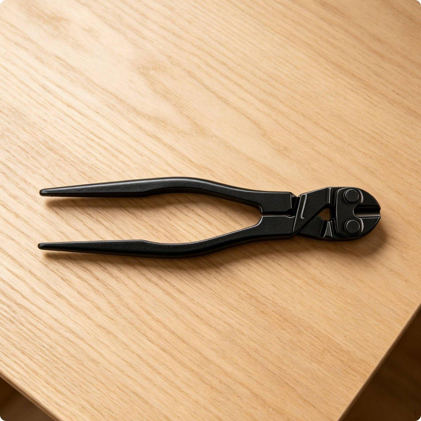 Mini Bolt Cutter Labor Saving Heavy Duty Wire High Leverage Small Cropper Black Black