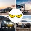 Reflective Eye Decal Safety Reflector Car Stickers Eye Night Safety Driving Reflective Cute Caution Decal for Bumpers Window