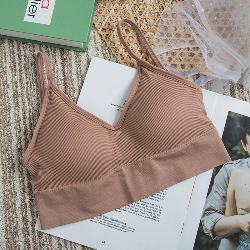 

Стильный спортивный жилет U-образной формы с открытой спиной от Kaka: Сексуальный, дышащий, беспроводной женский топ-труба One Size