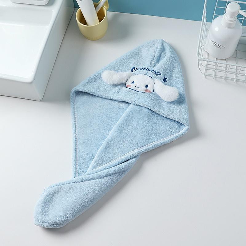 Kapelusz do włosów suchych Kapelusz do kąpieli Anime Kawaii Cute Superabsorbent Home Łazienka Ręcznik Prezenty dla Dziewczyn
