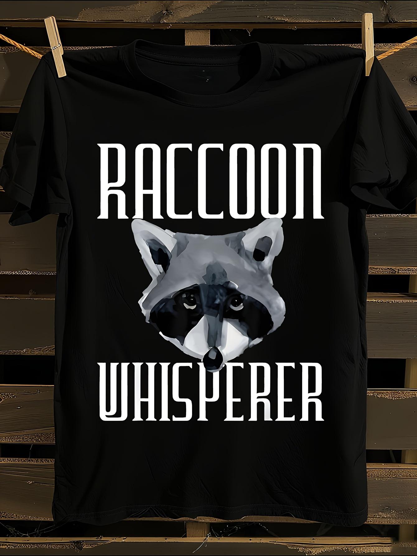 s Raccoon Whisperer T-shirt XXL
