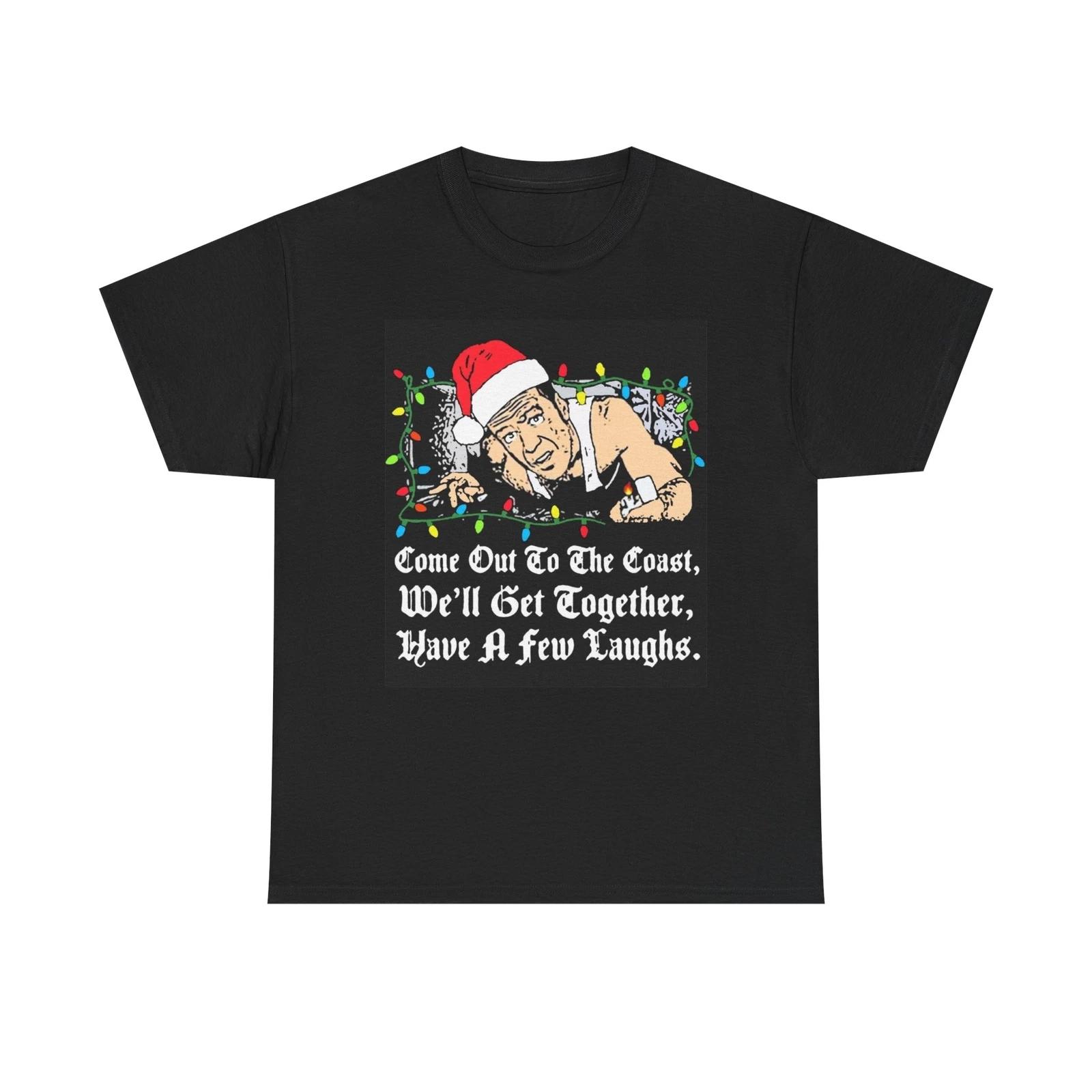 Men s and Women s T-shirts Die Hard Christmas Graphic XL