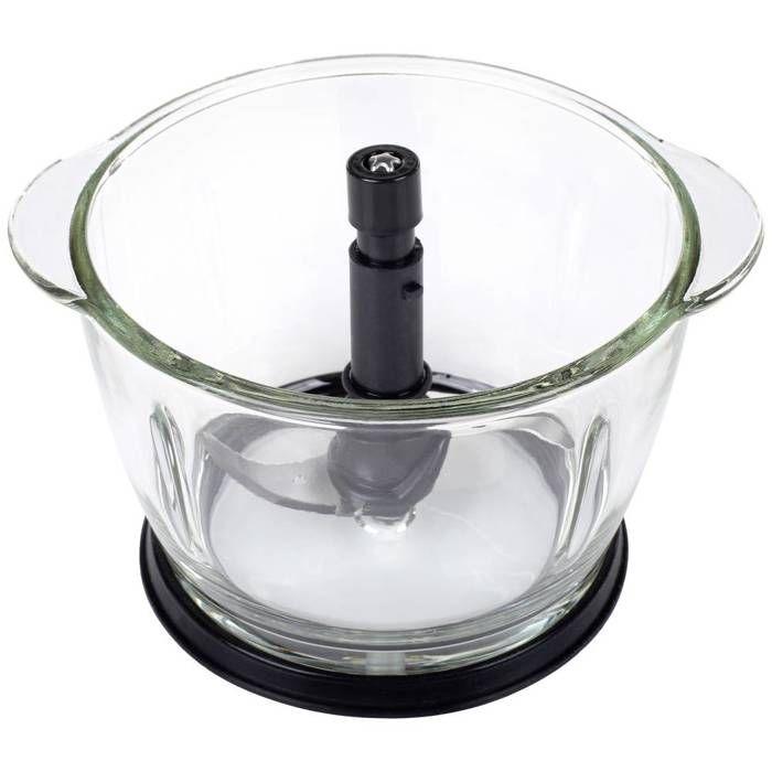 Hachoir Princess Power 1 L 300 W - Bol En Verre - 2 Lames En Acier Inoxydable