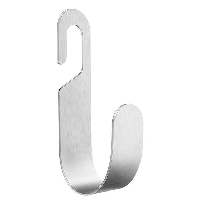 

A60zstainless Steel Round Hooks For Car Wash Hose Storage - Wall-Mounted Garden Tool Holdermay срібний