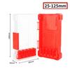 Compact Dimensions Drill Bit Storage Box Hex Shank Organizer