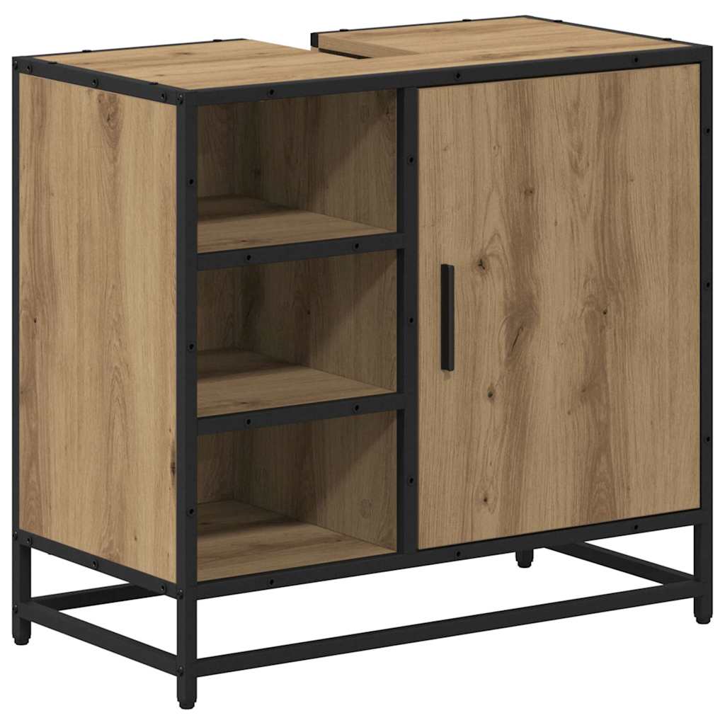 Bathroom Furniture Set 2 pcs. Artisan Oak 65 x 33 x 60 cm