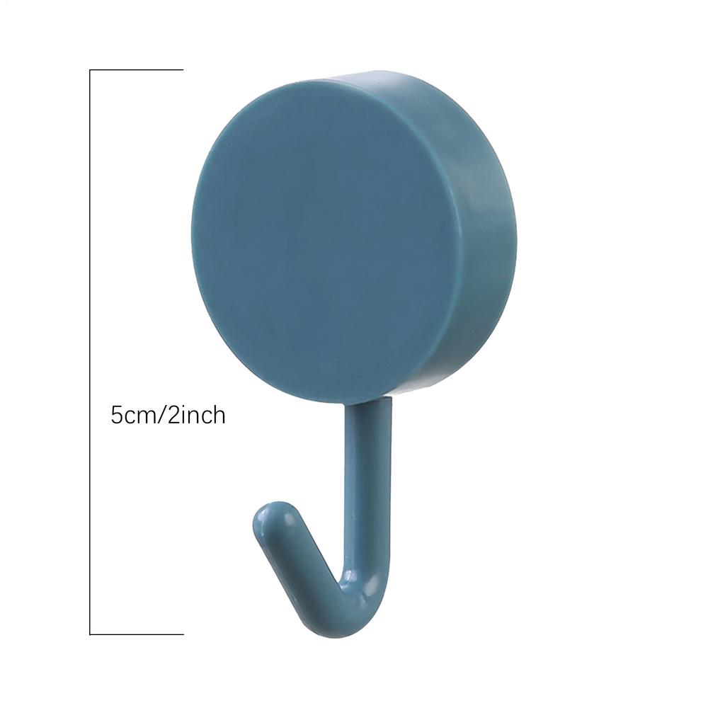 5pcs Hooks Strong Self Adhesive Wall Hanging Hook Kitchen Creative Cute Hooks Traceless Punch-free Door Bathroom Storage Hooks