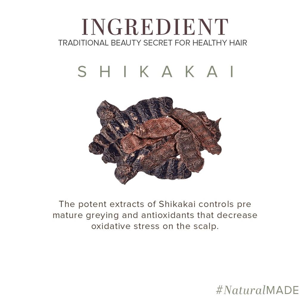 KHADI NATURAL Shikakai Hair Oil 210ml Pack Strengthens Hair Follicles and Nourishes All Hair Types