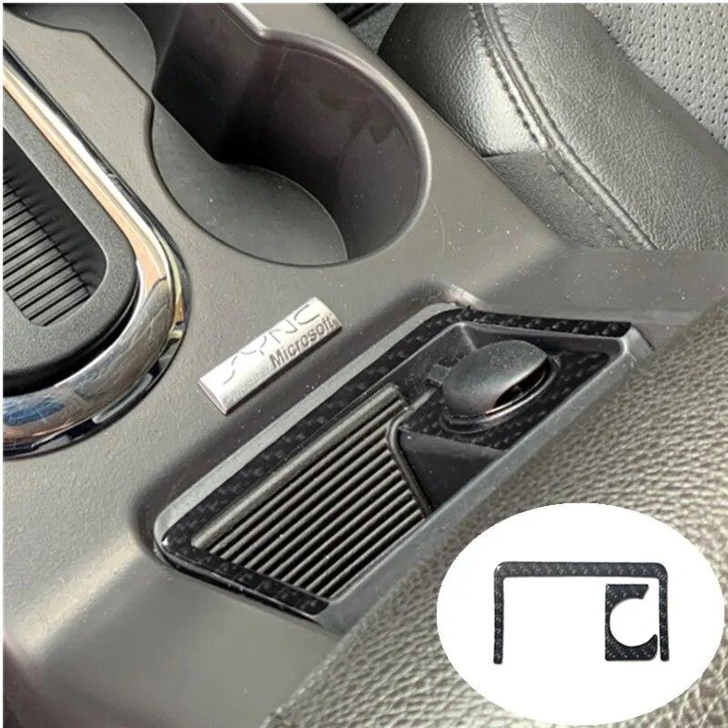 Car Interior Decoration Carbon Fiber Sticker For Ford Explorer Sporttrac Mercury Mountaineer 2008 2009 2010